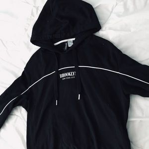 H and M Cropped Hoodie